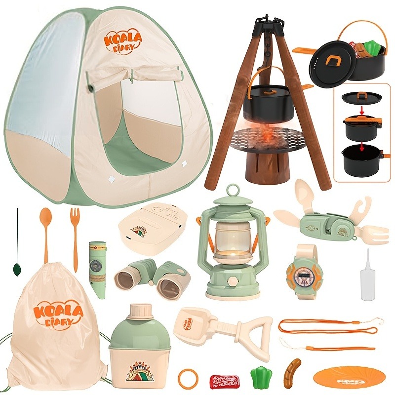 Kids Outdoor Wendy House - Campingset voor kinderen Speelgoed Outdoor Explorer