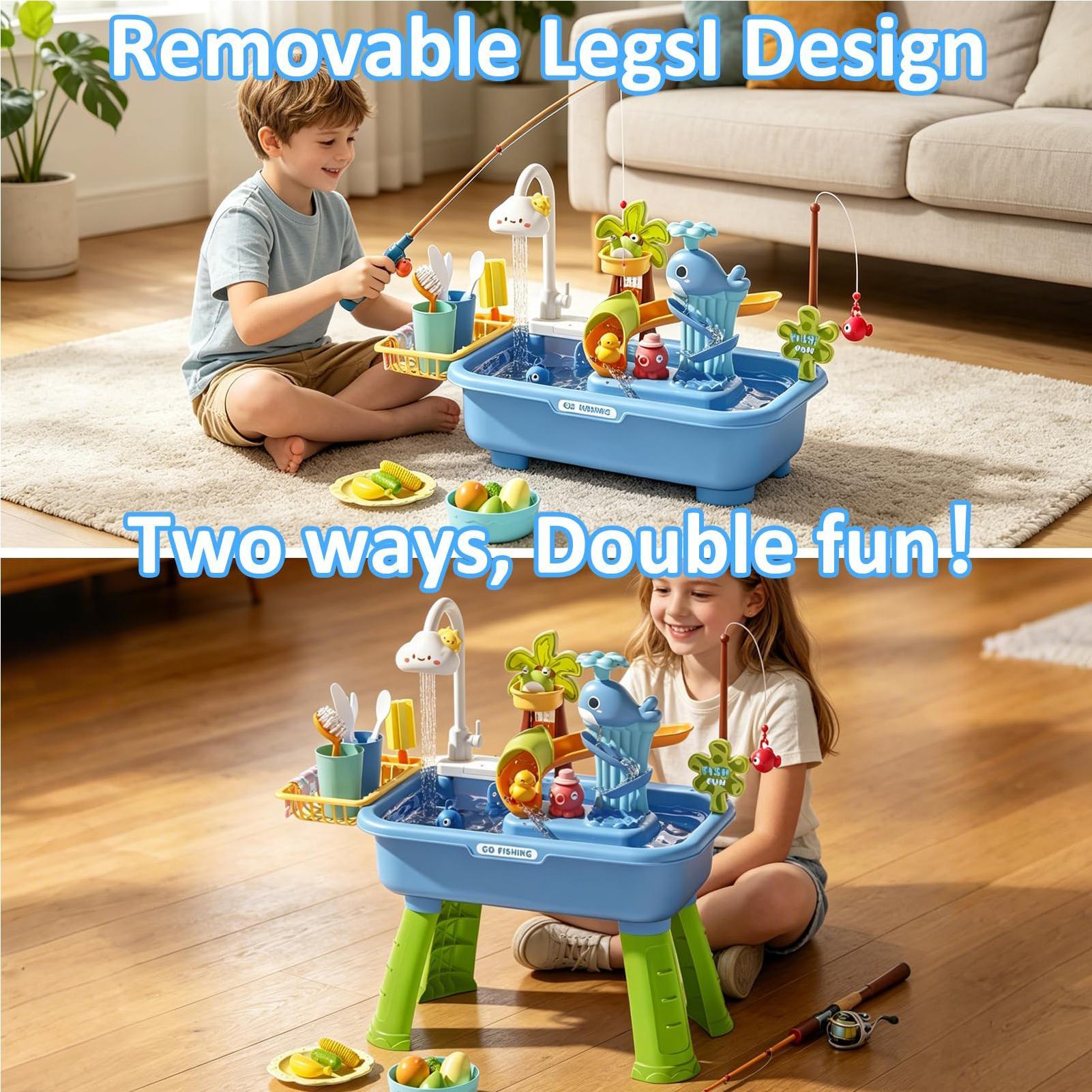 Kids Outdoor Sensory Table - Buitenspeeltafel voor jongens en meisjes, sensorische