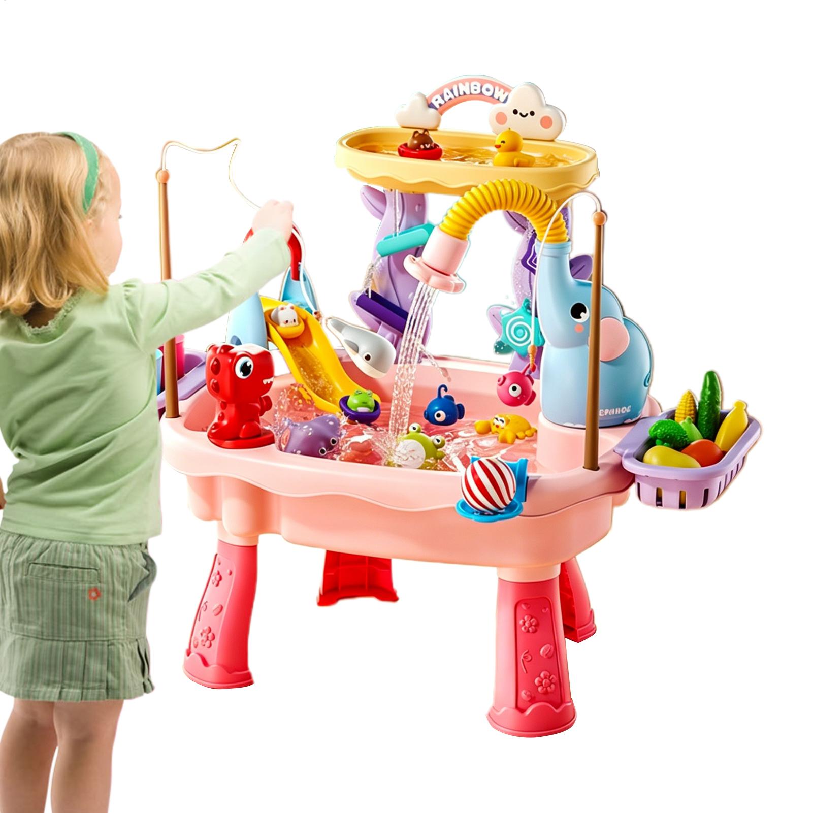Kids Outdoor Sensory Table - 1pc Verbeterde watertafel voor peuters, keuken,
