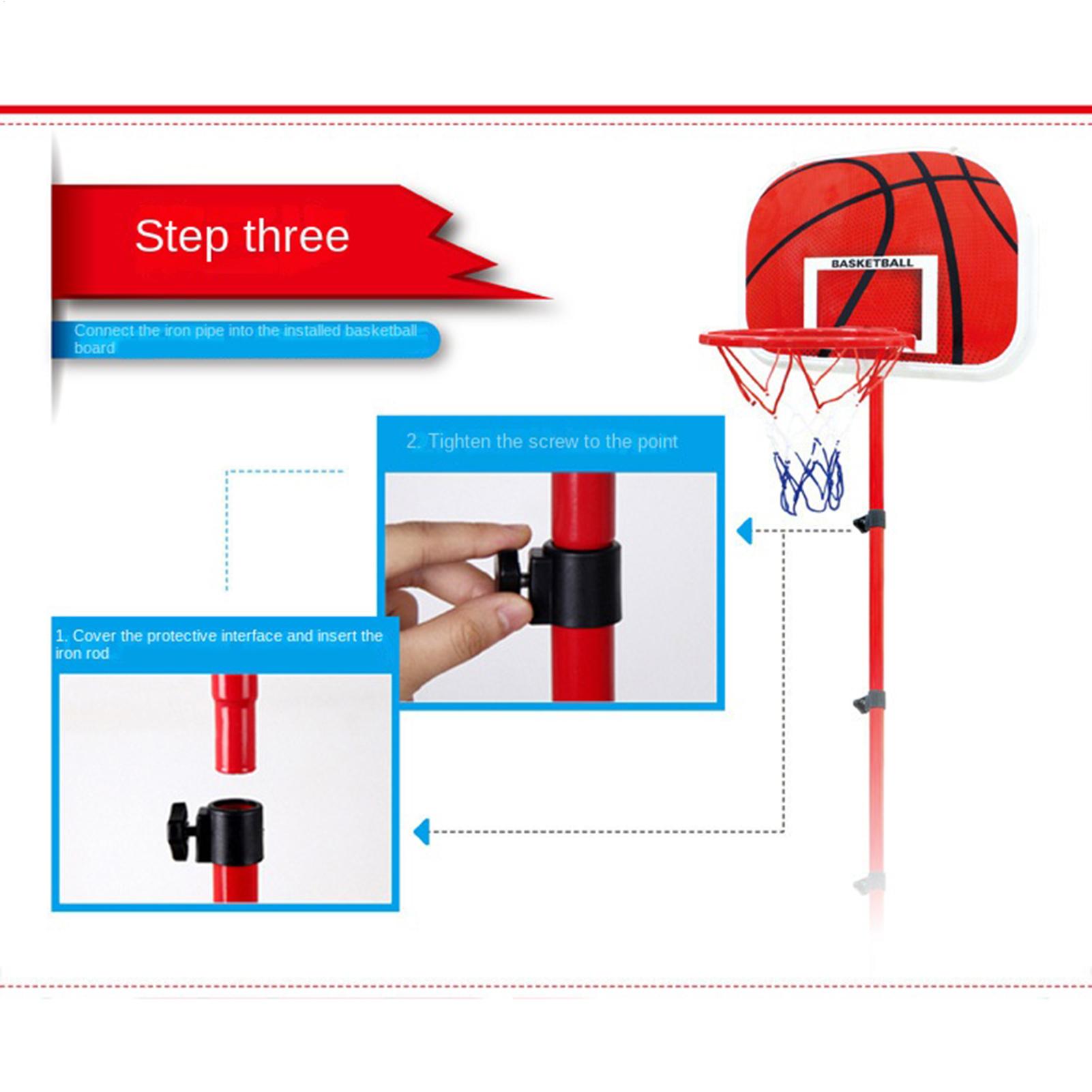 Kids Outdoor Ball - Basketbalring en -standaard voor kinderen met