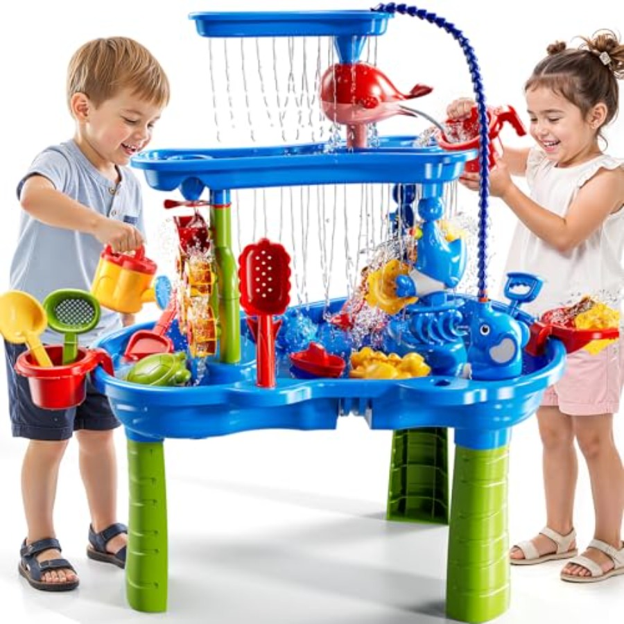 Kids Outdoor Sensory Table - Buiten watertafel voor kinderen van 4-8