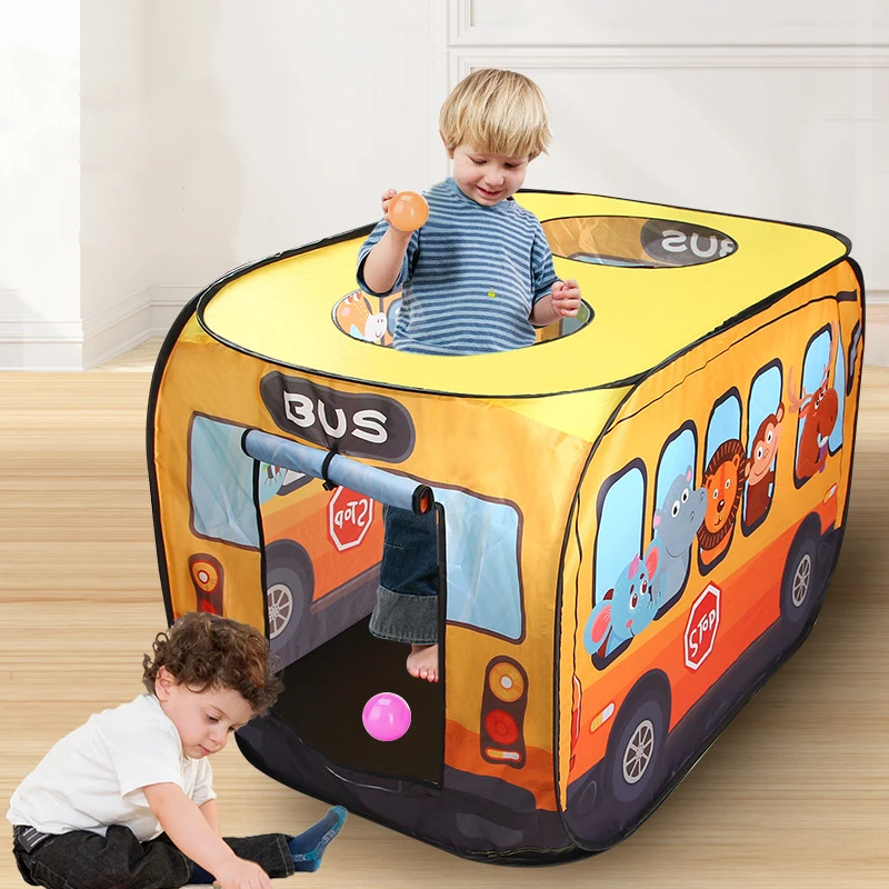 Kids Outdoor Wendy House - Kindertent Pop-up Speeltent Speelgoed Buiten Opvouwbaar