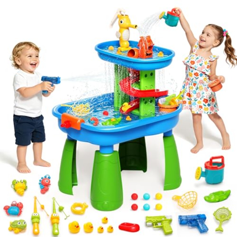 Kids Outdoor Sensory Table - Buiten watertafel voor kinderen van 3-8