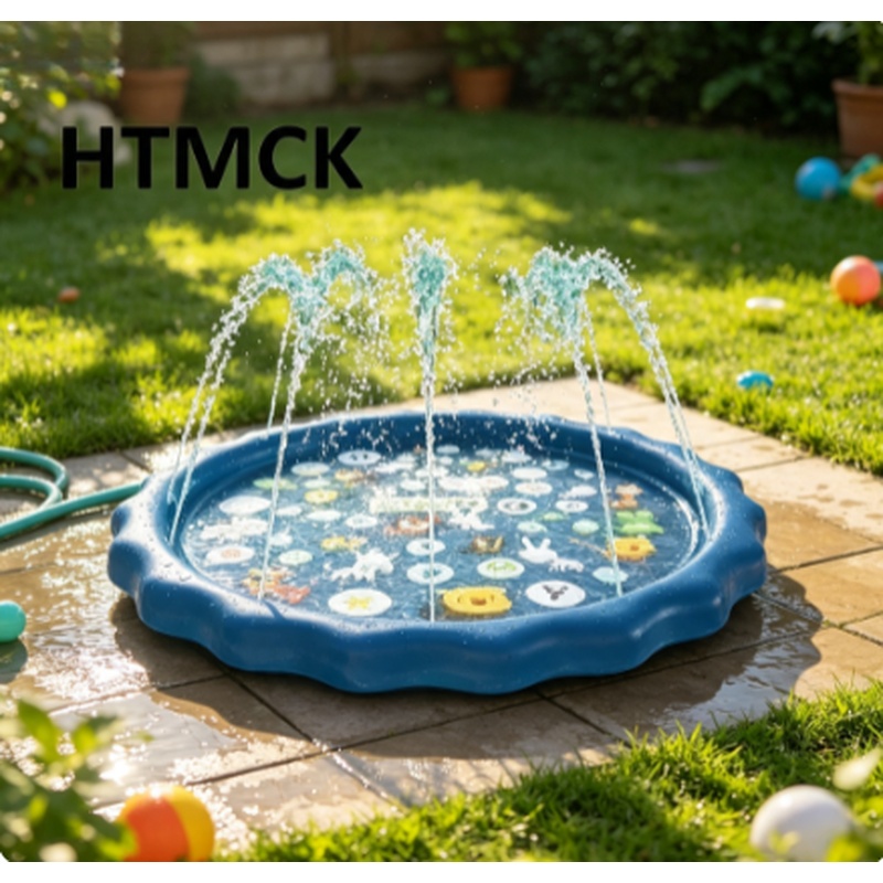 Kids Outdoor Mat - 100/170cm Opblaasbaar Water Speelkleed met Letterprint