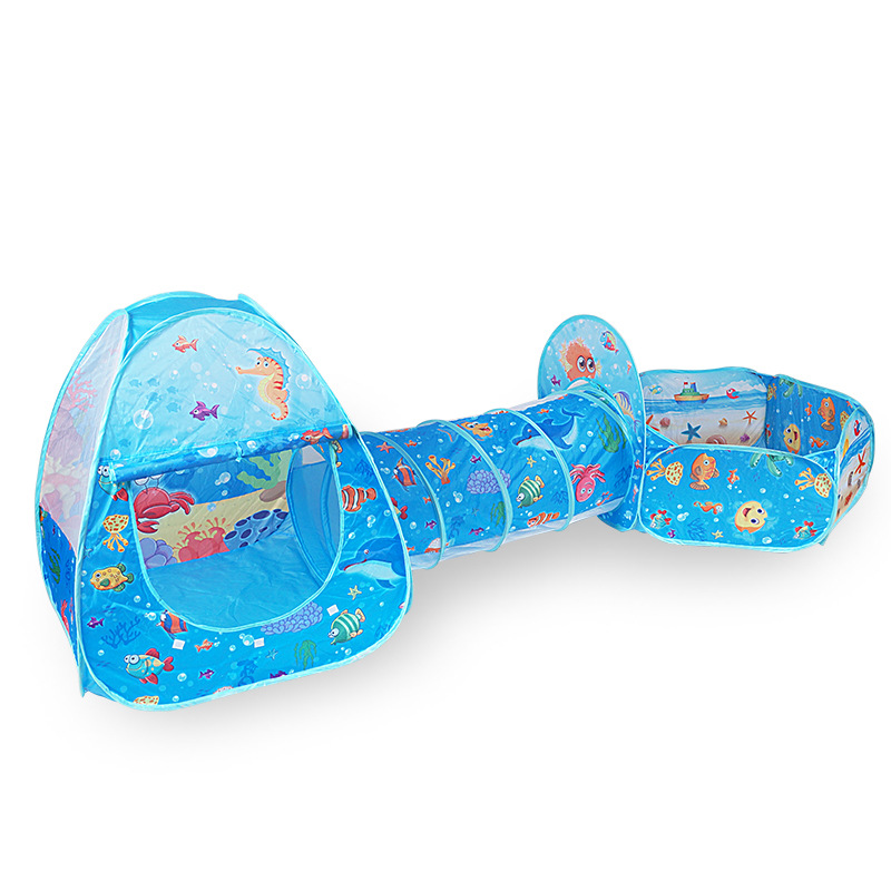 Kids Outdoor Wendy House - Draagbare kinderballenbadtent, speelput voor kinderen, ballonbox,