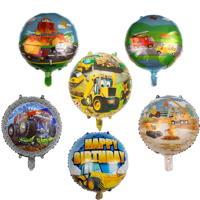 Kids Outdoor Digger - 10 stks 18 inch Cartoon auto