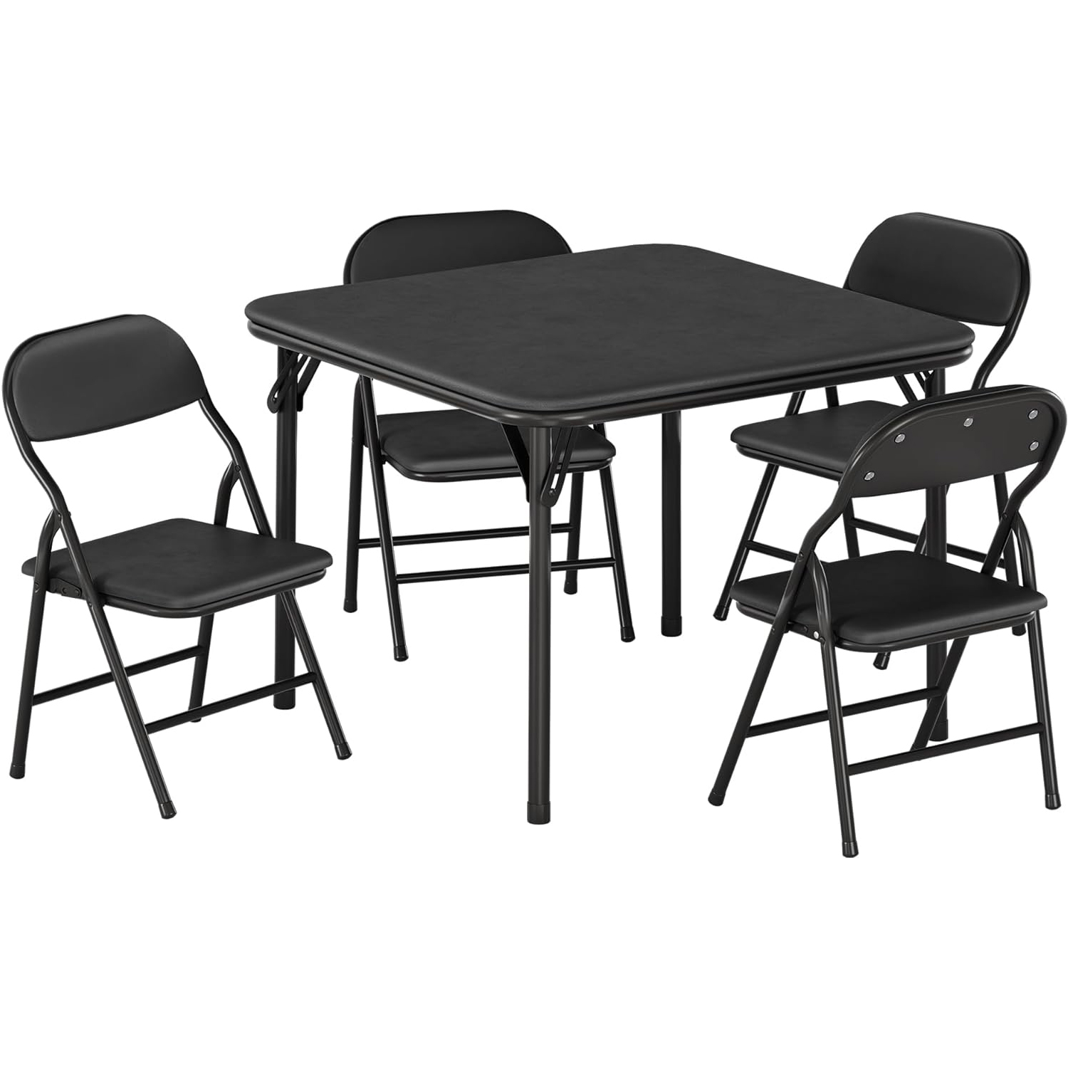 Kids Outdoor Water Table - 5-delige opklapbare kindertafel- en stoelenset, vierkante