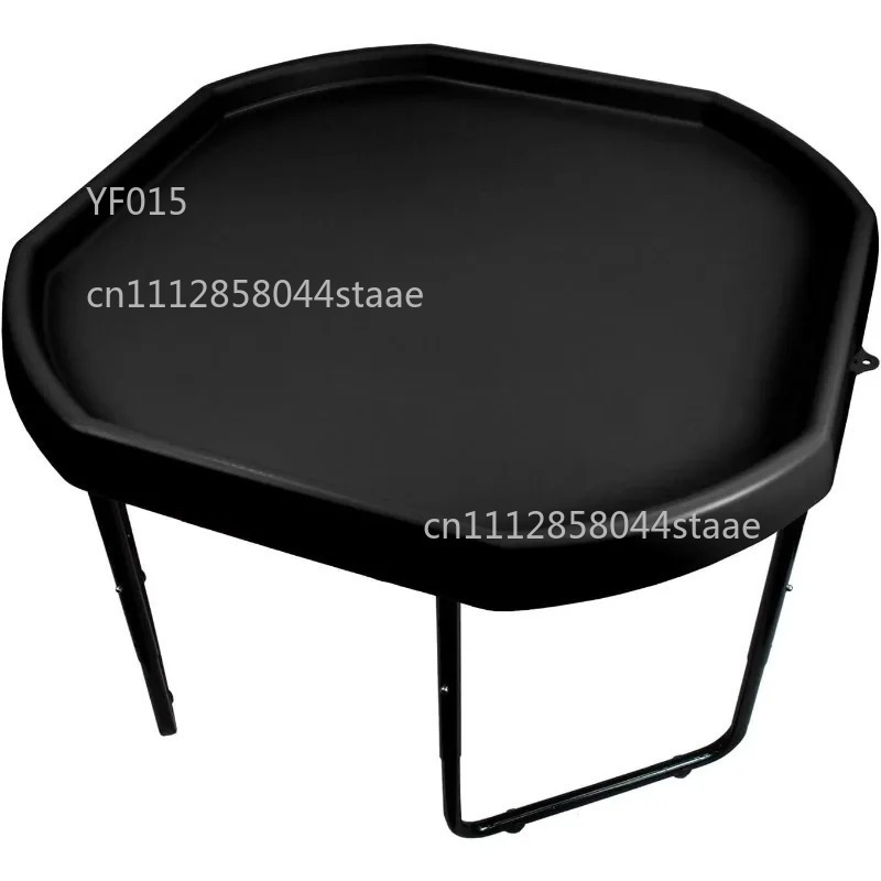 Kids Outdoor Sensory Table - Verstelbare hoogte plastic achthoekige activiteitenbladtafel kinderspeeltafel