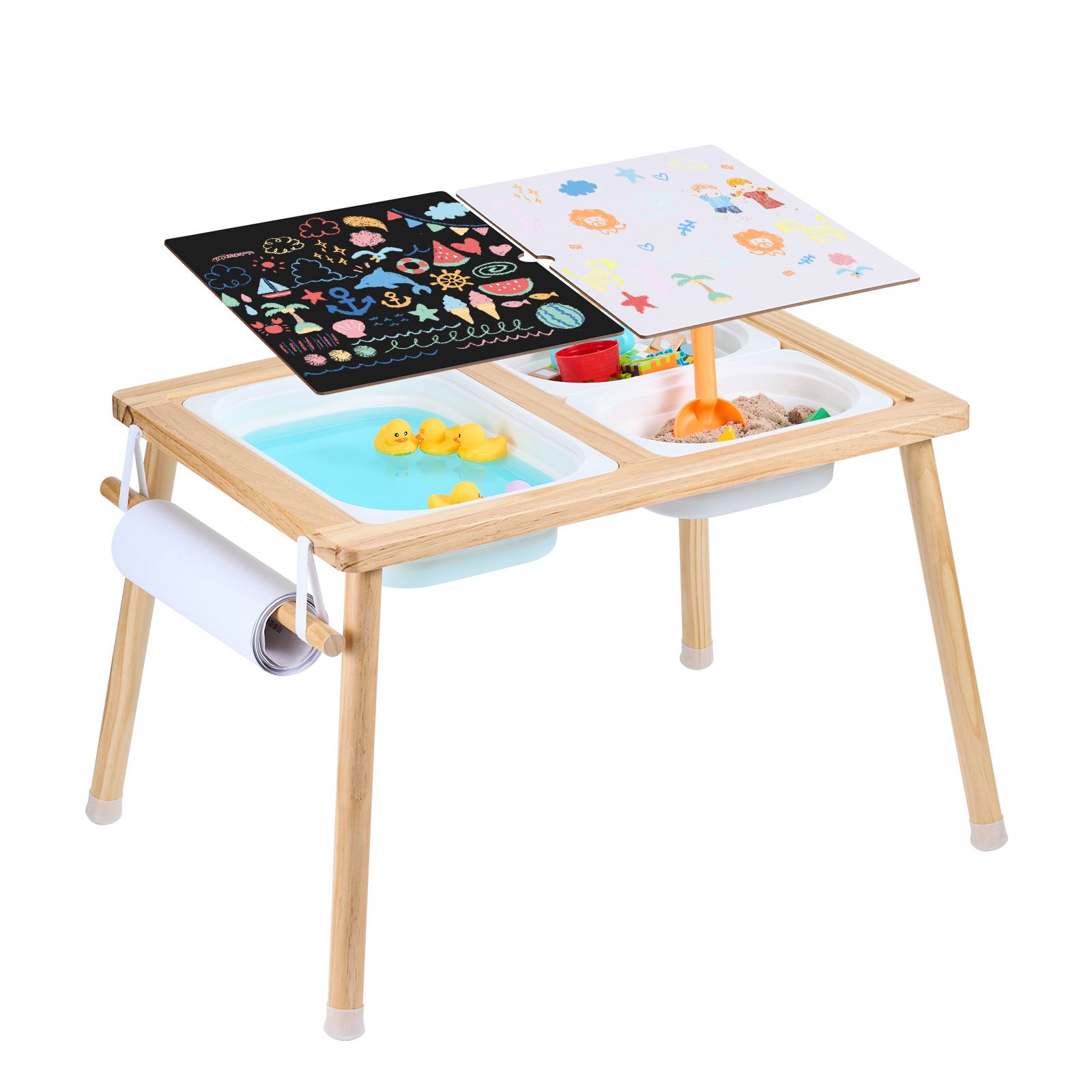 Zintuiglijke tafel voor peuter - Kids Outdoor Sensory Table recensie en prijs