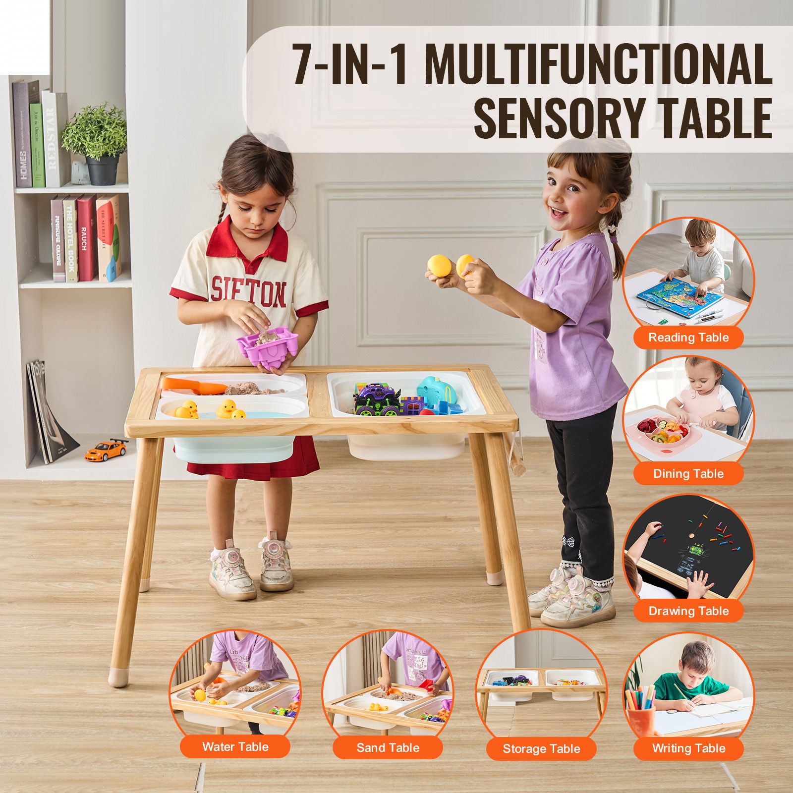 Zintuiglijke tafel voor peuter - Kids Outdoor Sensory Table recensie en prijs