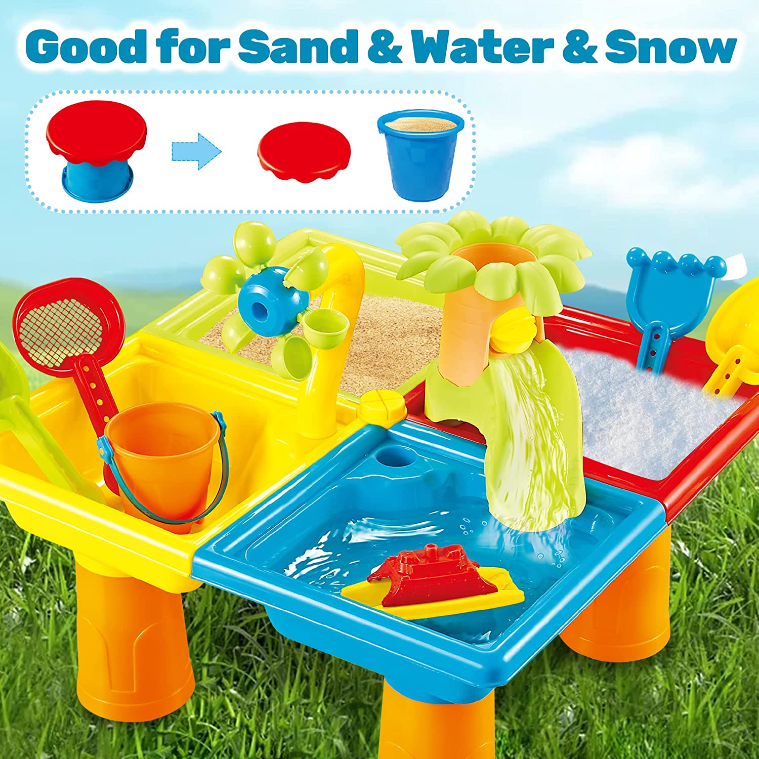 Strandtafel Zand Spelen Speelg - Kids Outdoor Water Table recensie en prijs