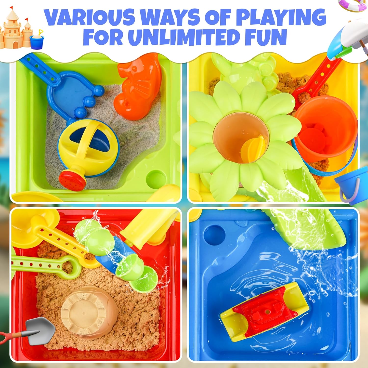 25 stuks zomerwatertafel voor  - Kids Outdoor Water Table recensie en prijs