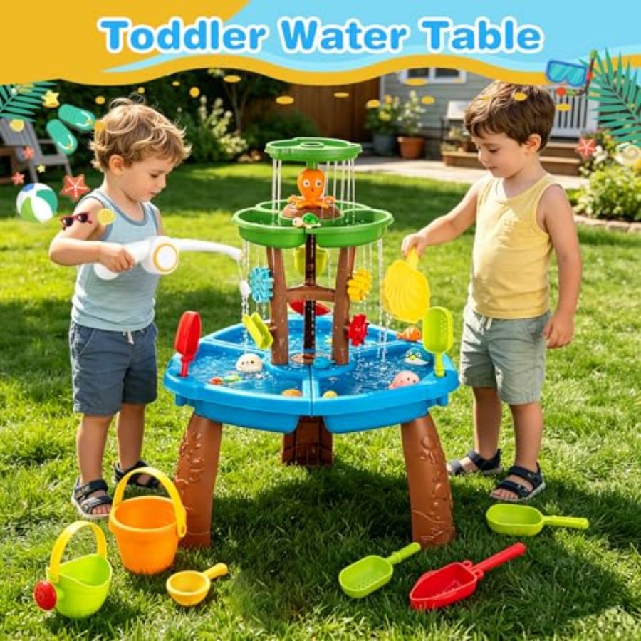 Buitenspeelgoed watertafel voo - Kids Outdoor Sensory Table recensie en prijs