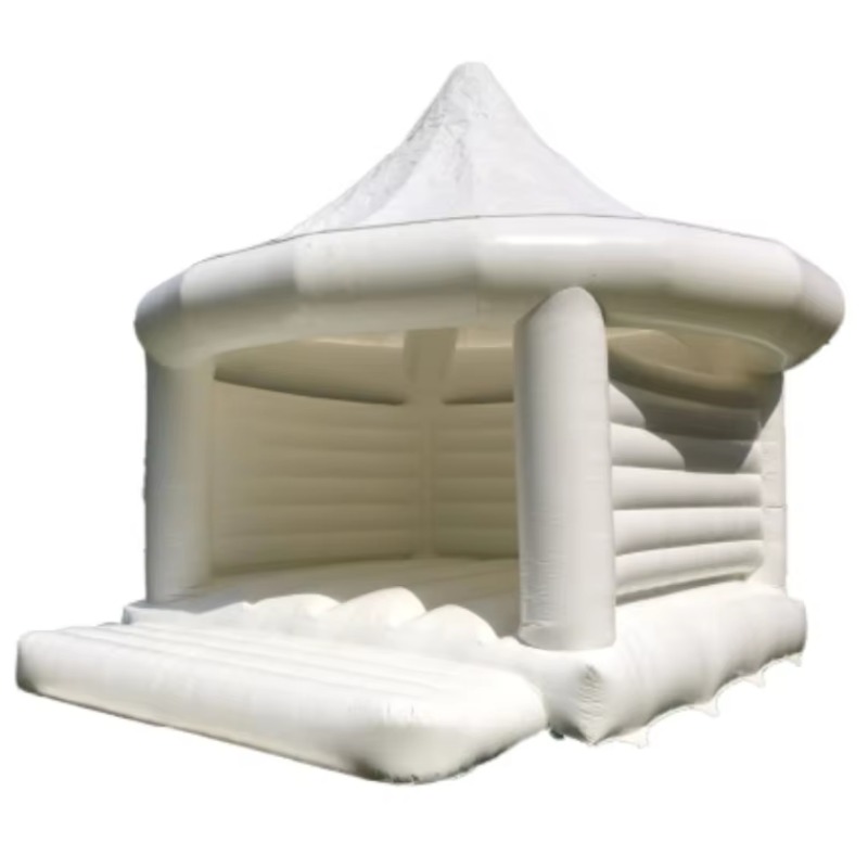 Opblaasbaar wit huwelijkskaste - Kids Outdoor Ball recensie en prijs