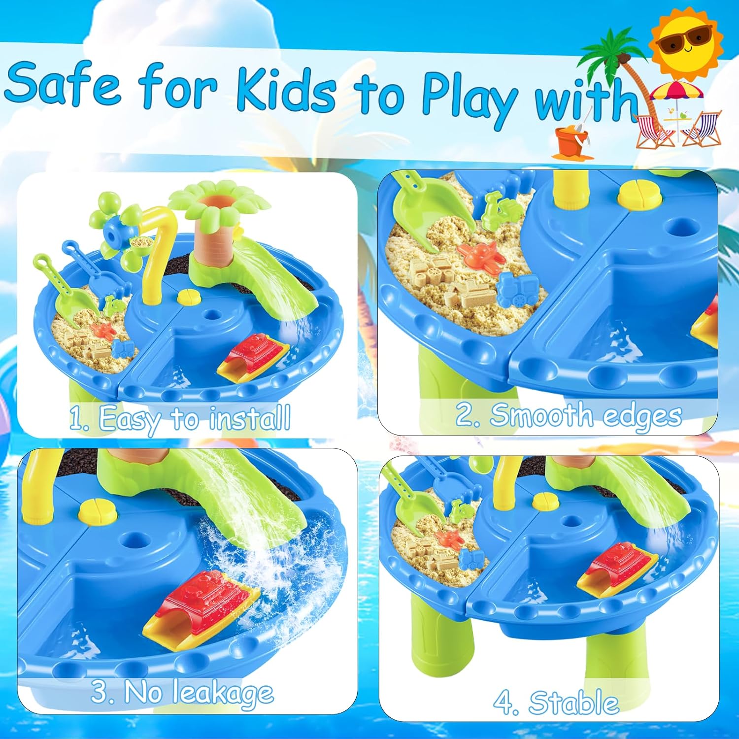 Watertafel Zandbak Voor Kinder - Kids Outdoor Sensory Table recensie en prijs