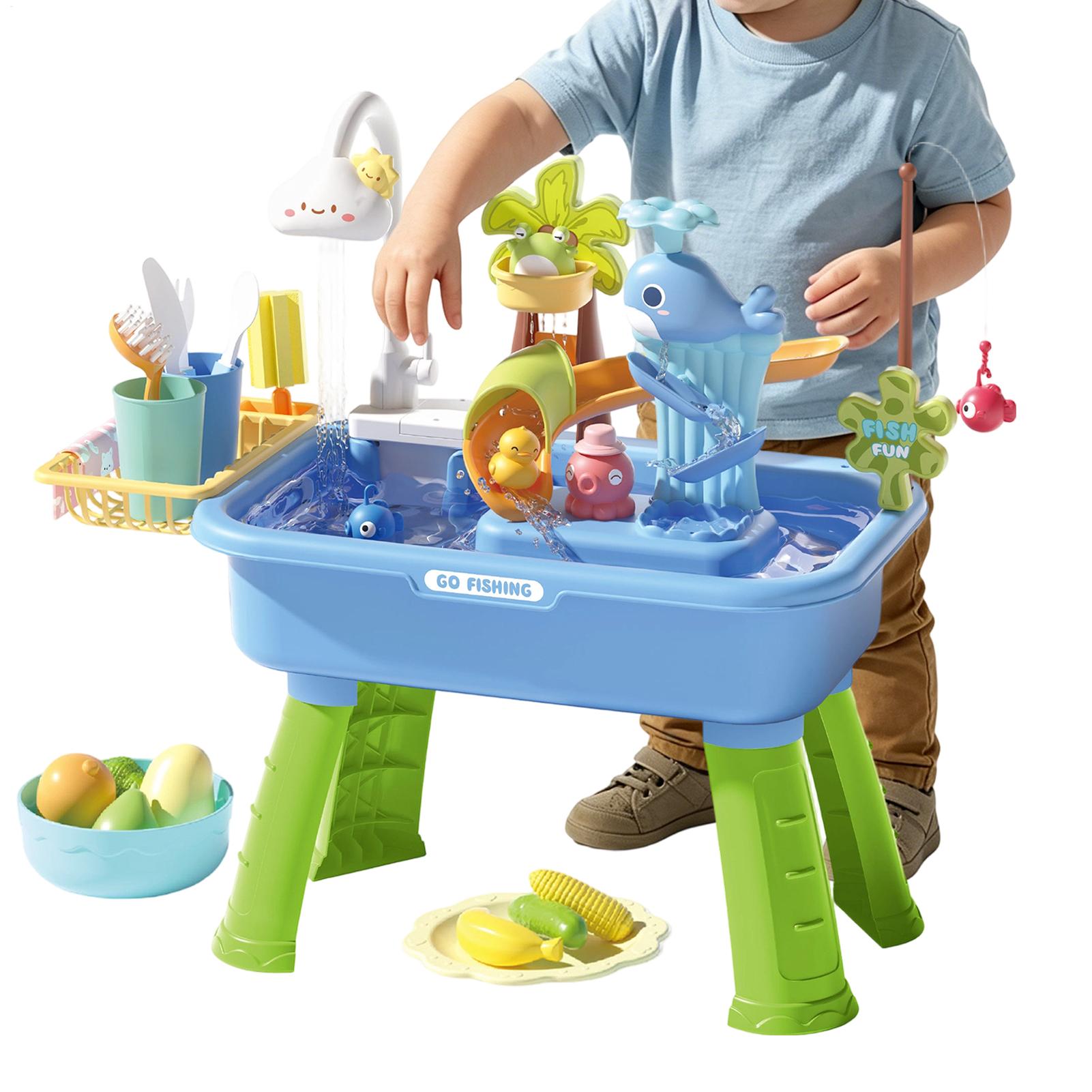 43-delige elektrische watertaf - Kids Outdoor Sensory Table recensie en prijs