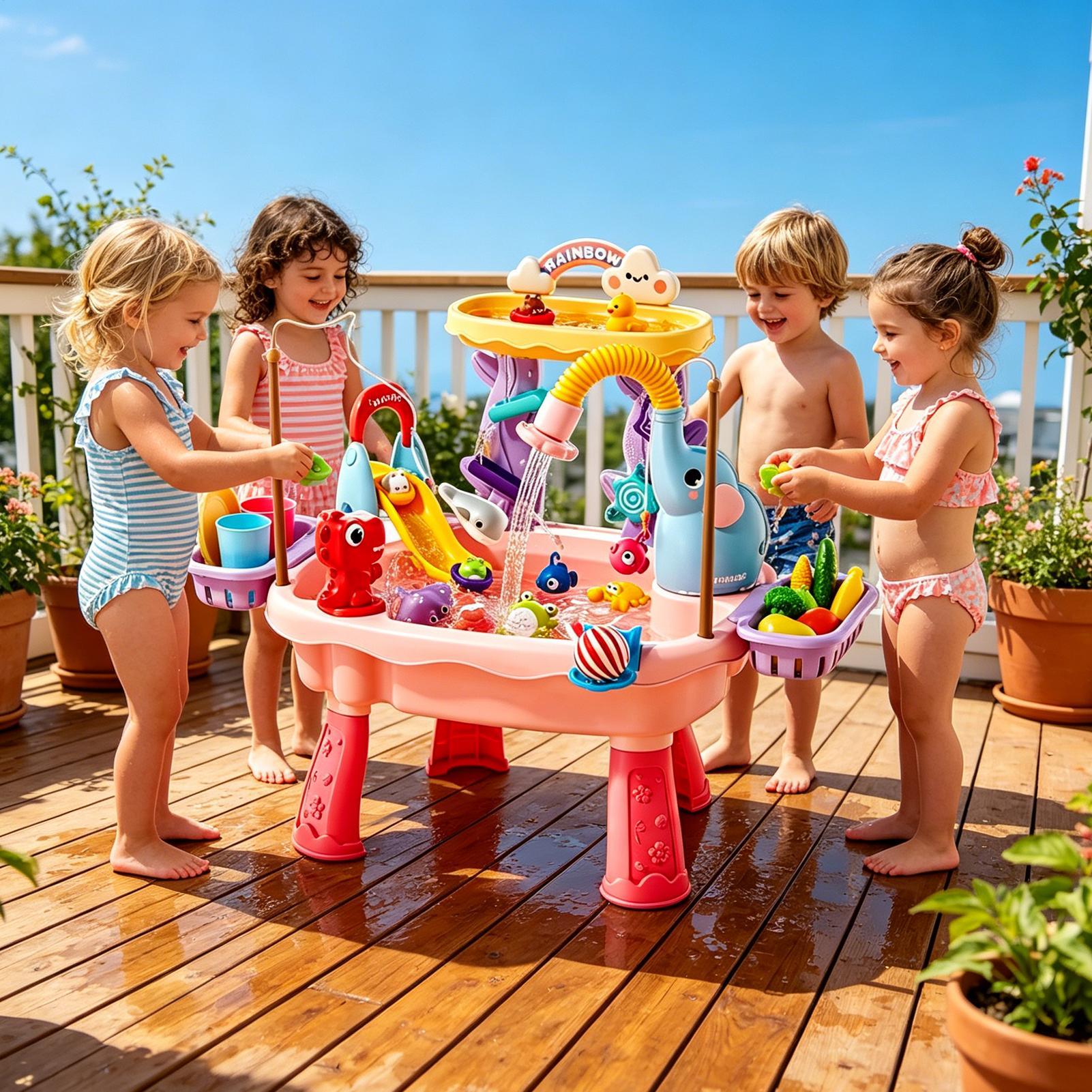 1pc Verbeterde watertafel voor - Kids Outdoor Sensory Table recensie en prijs