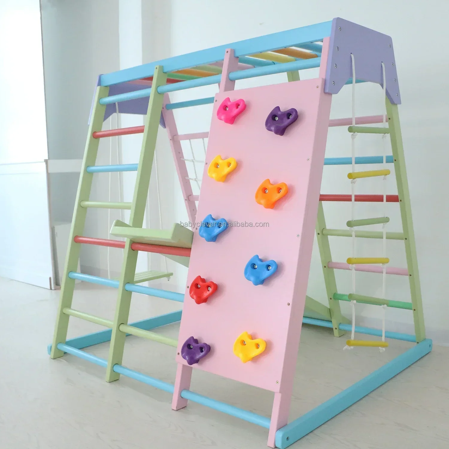Groothandel kinderen peuter ki - Kids Outdoor Jungle Gym With Slide recensie en prijs