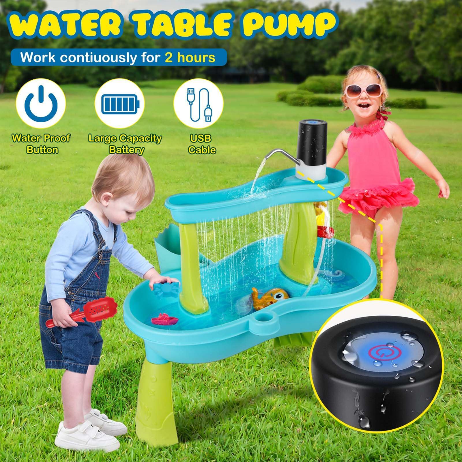 Kleine draadloze oplaadbare wa - Kids Outdoor Water Table recensie en prijs