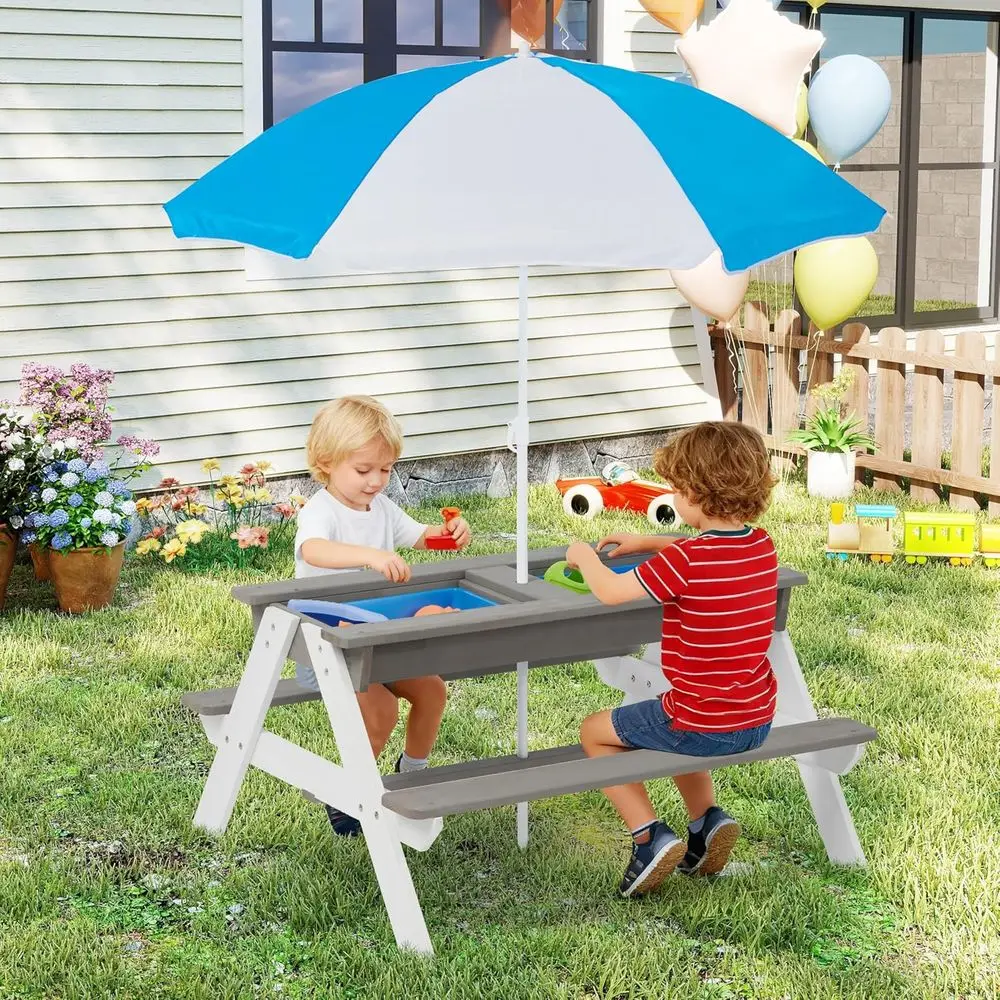 Ombouwbare 3-in-1 houten pickn - Kids Outdoor Water Table recensie en prijs