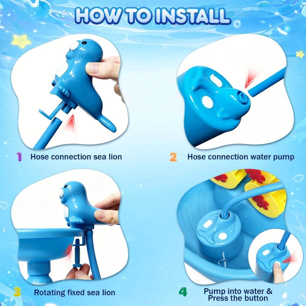 Draagbare waterpomp zonder boo - Kids Outdoor Water Table recensie en prijs