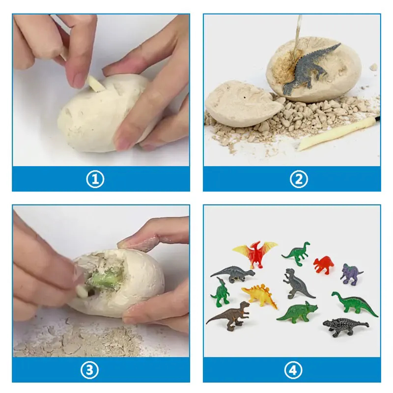 12PCS Archeologische Dinosauru - Kids Outdoor Digger recensie en prijs