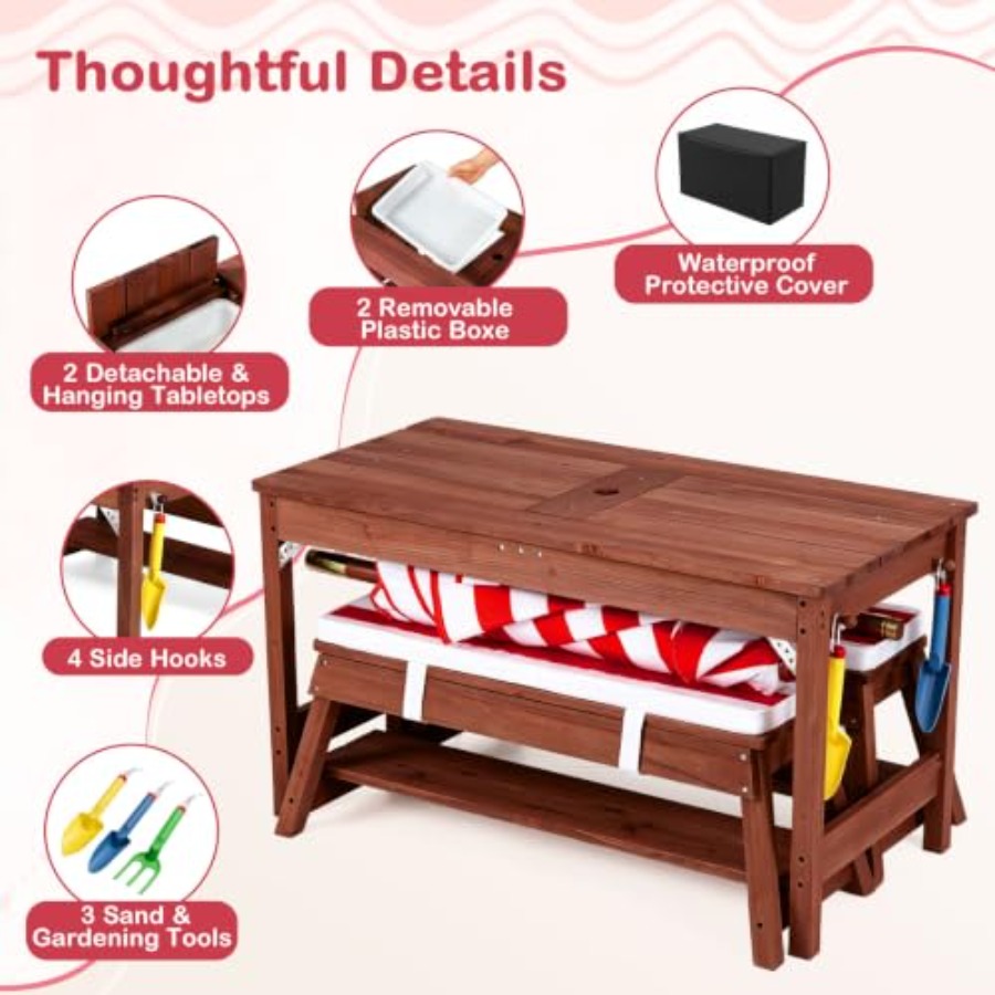 Buitentafel voor kinderen voor - Kids Outdoor Water Table recensie en prijs