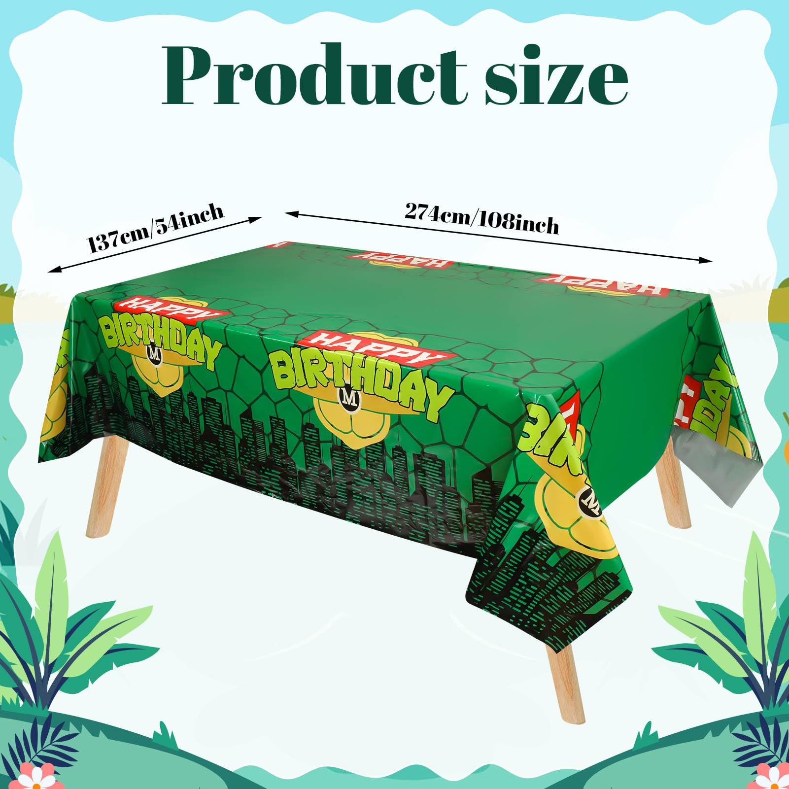 Ninja Turtle Tafelkleed voor K - Kids Outdoor Water Table recensie en prijs