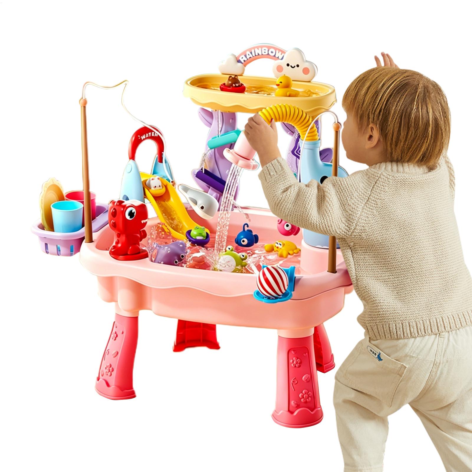 Wateractiviteitentafel voor ki - Kids Outdoor Sensory Table recensie en prijs