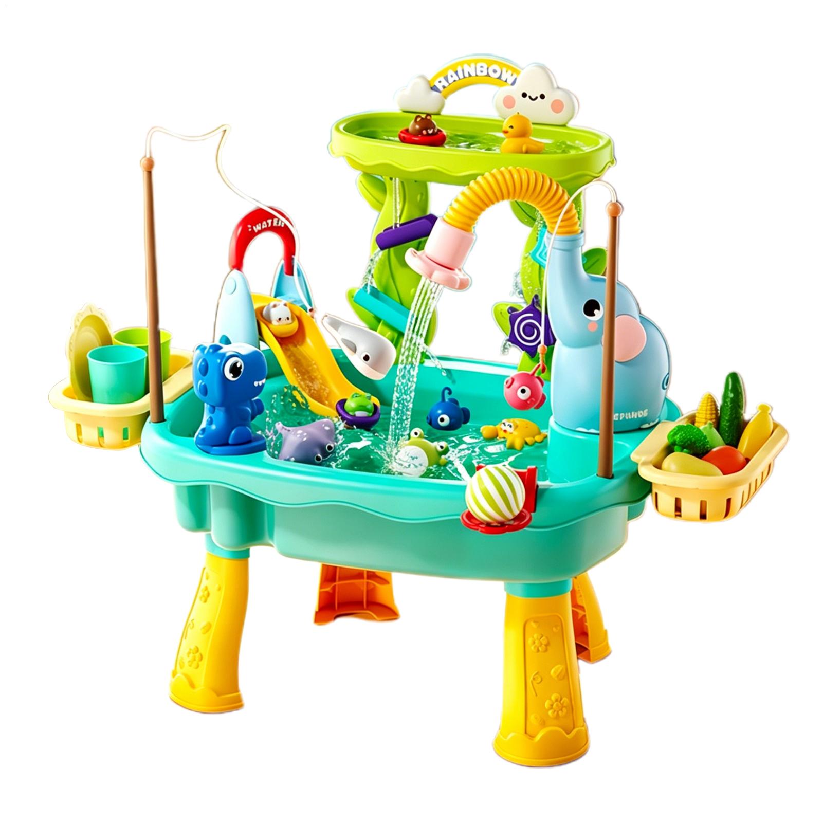 Wateractiviteitentafel voor ki - Kids Outdoor Sensory Table recensie en prijs
