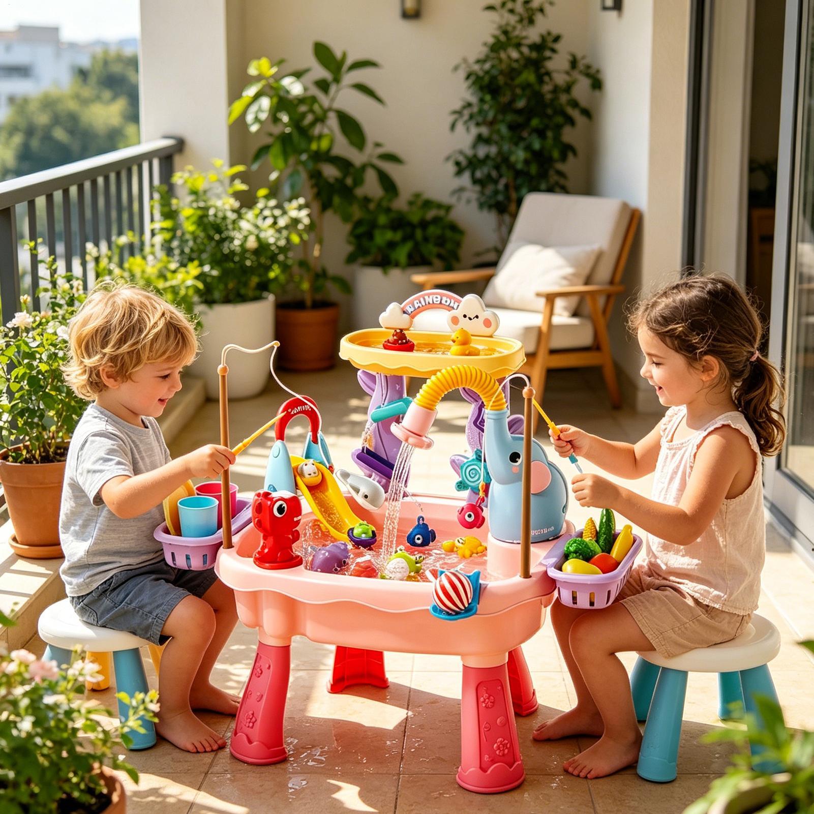 Kinderen Peuter Watertafel Keu - Kids Outdoor Sensory Table recensie en prijs