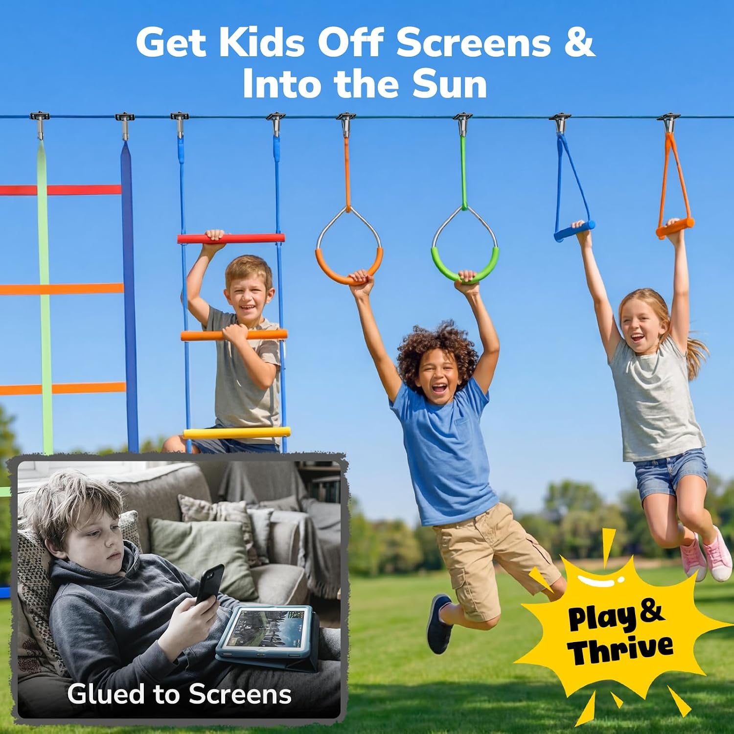 Kinder Outdoor Ninja Warrior H - Kids Outdoor Ninja Set recensie en prijs
