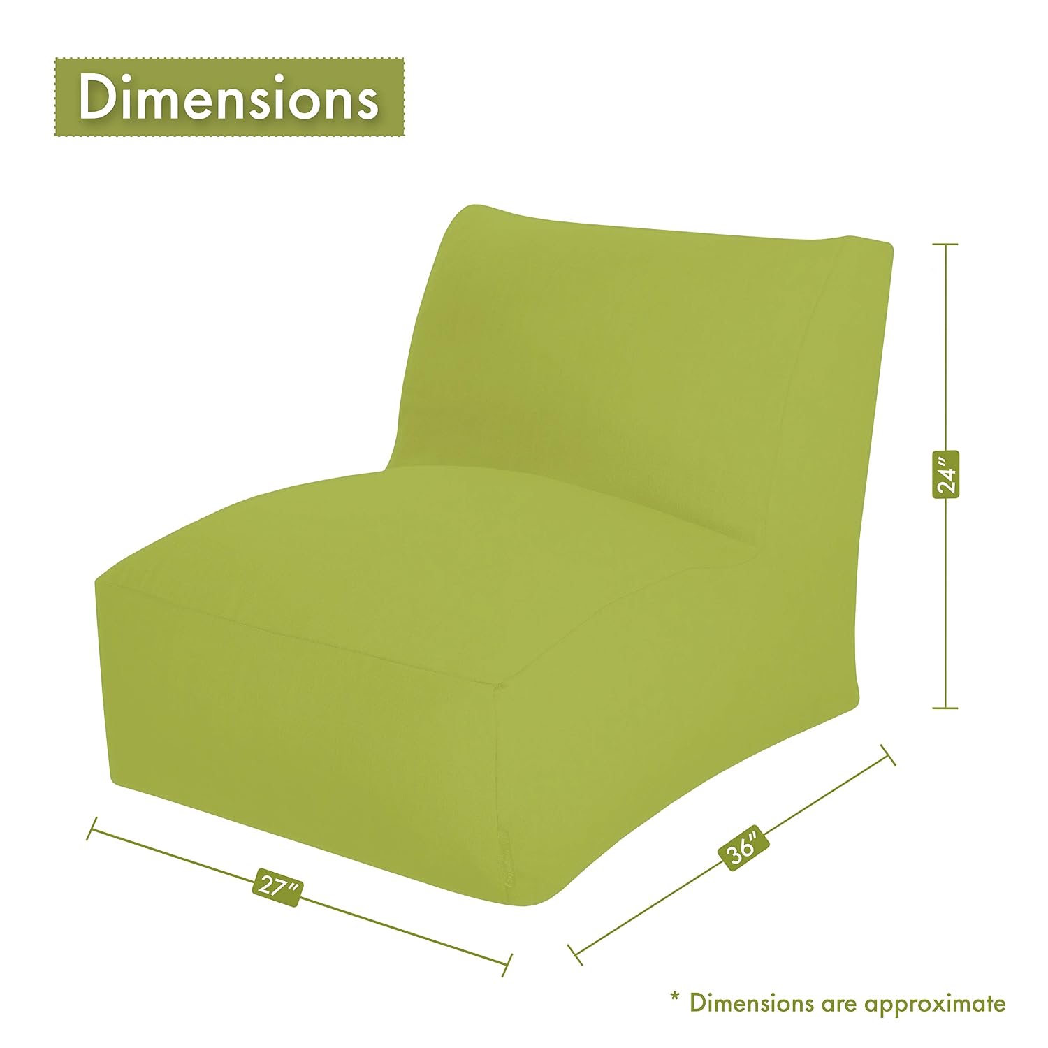 Grote zitzakstoel voor volwass - Kids Outdoor Bean Bag Chair recensie en prijs