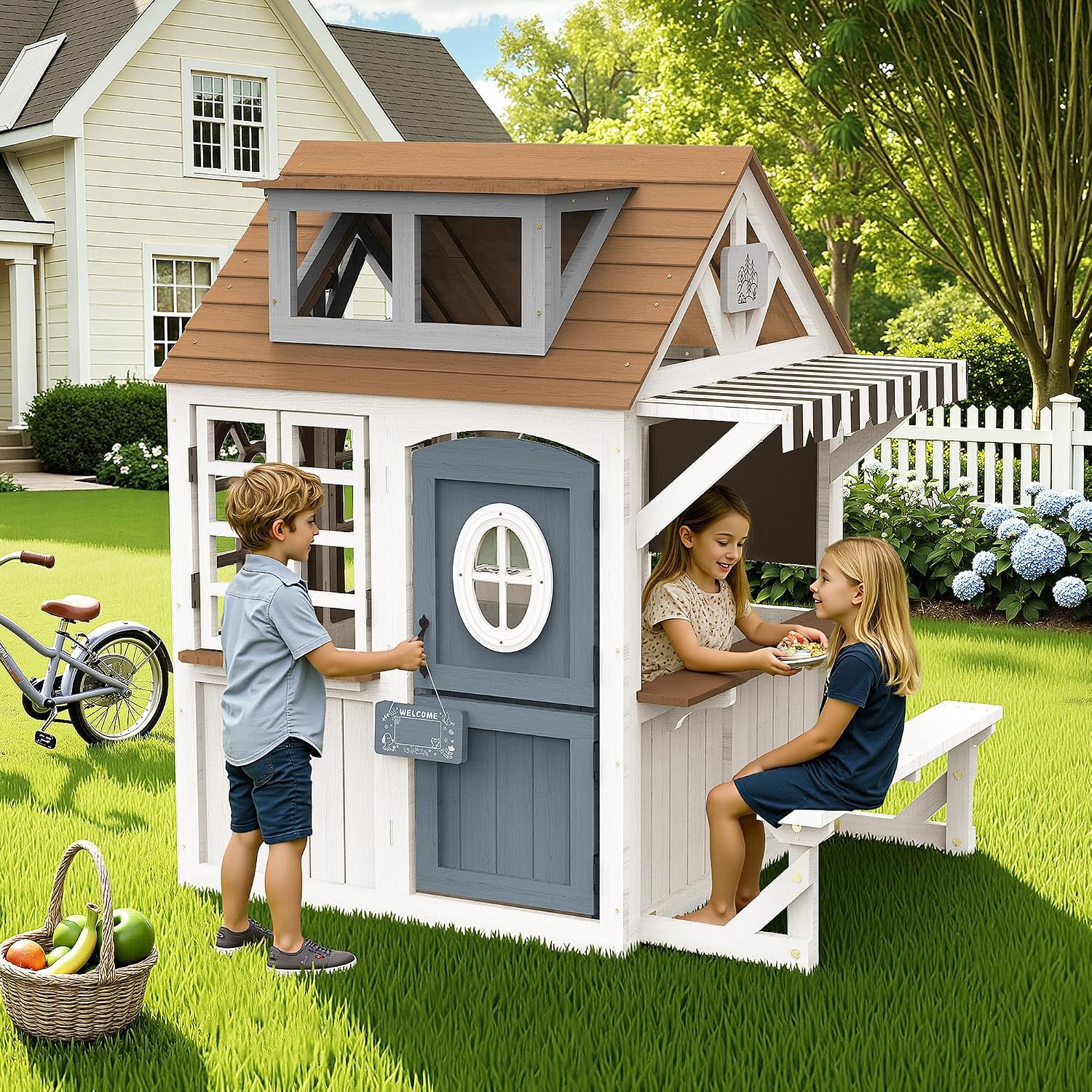 Albott Kids Buitenhuisje van h - Kids Outdoor Bench recensie en prijs