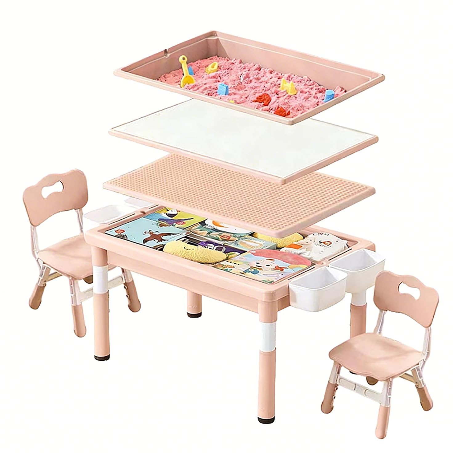 Kinderactiviteitentafel met op - Kids Outdoor Sensory Table recensie en prijs