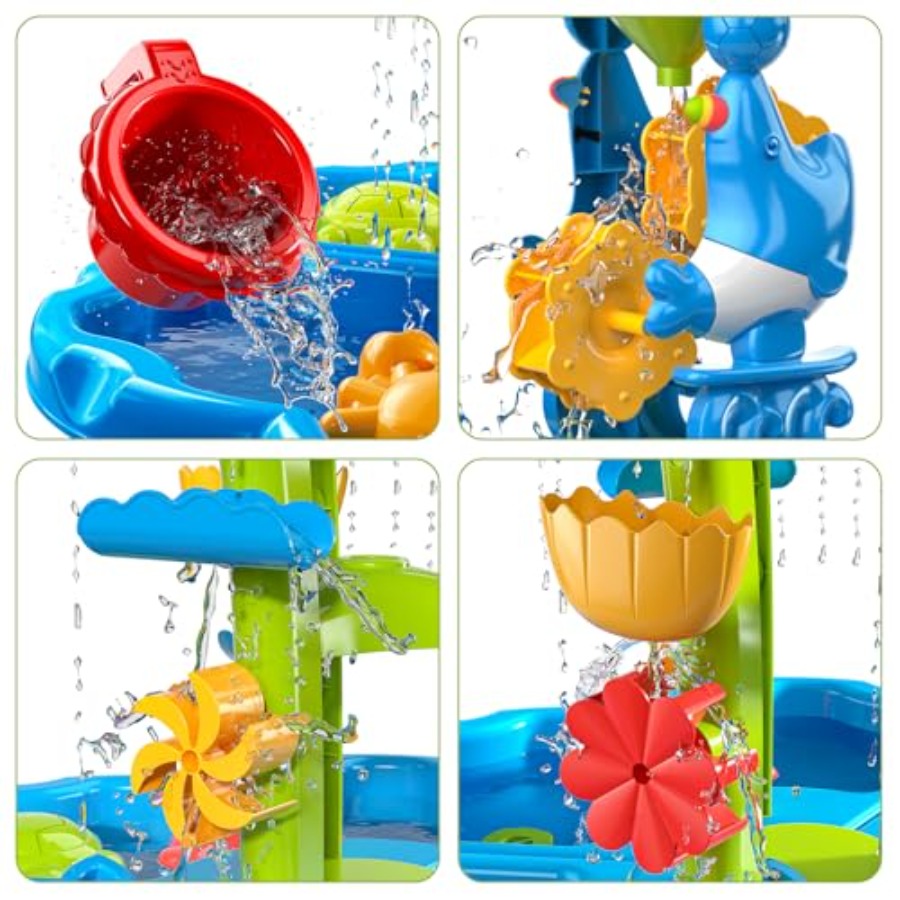 Buiten speeltafel met water vo - Kids Outdoor Sensory Table recensie en prijs