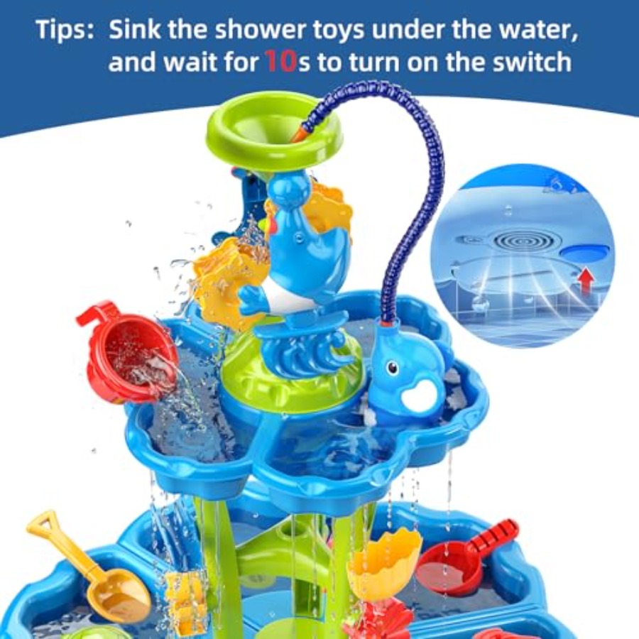Buiten speeltafel met water vo - Kids Outdoor Sensory Table recensie en prijs